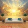 Goldener Sonnenaufgang Dramatische Wolken Himmel Sonnenuntergang Wandteppich Wandbehang Für Wohnzimmer Schlafzimmer Dekoration Inspirierende Natur Kunst DruckHaus
