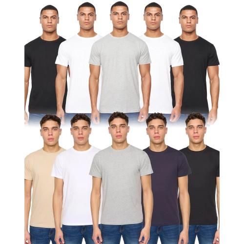 Duck and Cover Mens Caplaz & Frankinz T-Shirt (Pack of 10)