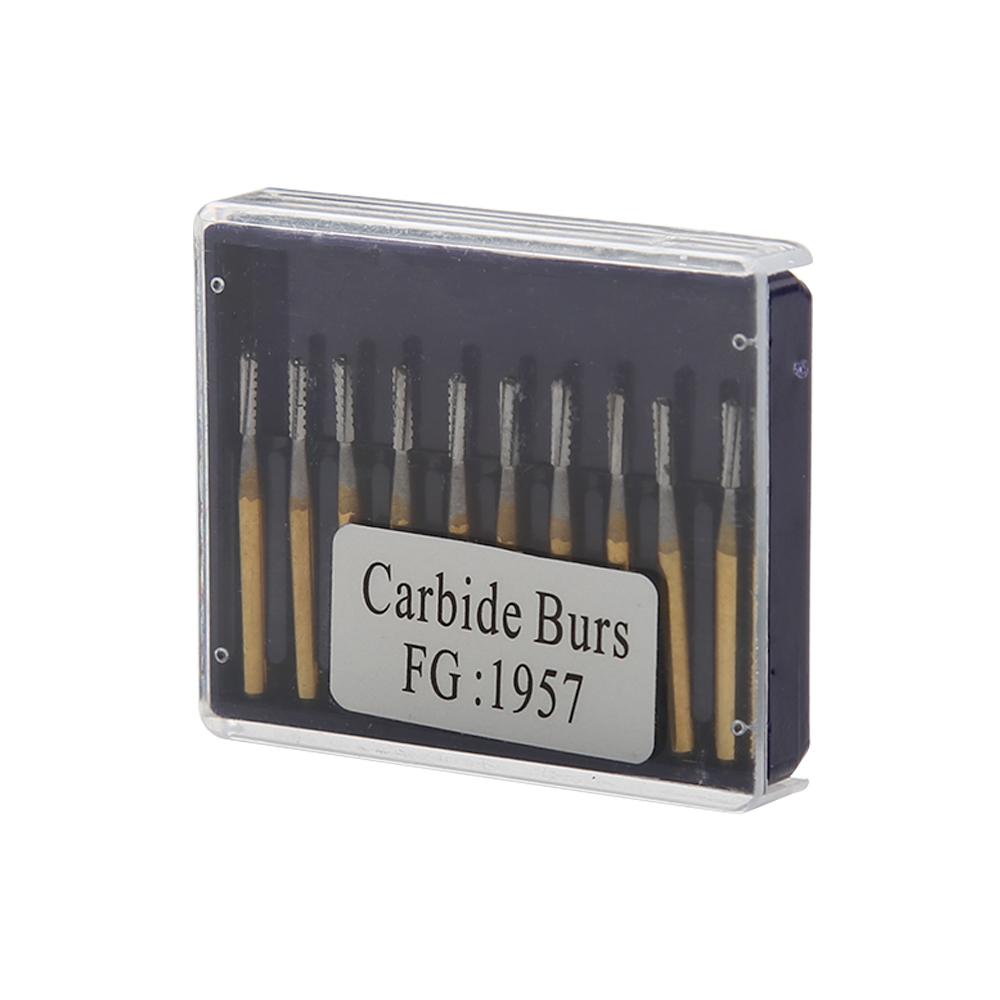 

FG1957 Стоматологическая игла для сломанной коронки Стоматологические полирующие боры Эндодонтические позолоченные ручки Стоматологические твердосплавные фрезы Финишная полировка