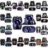3pcs Wednesday The Adams Family Backpack+shoulder Bag+pencil Case Set Kids Gift