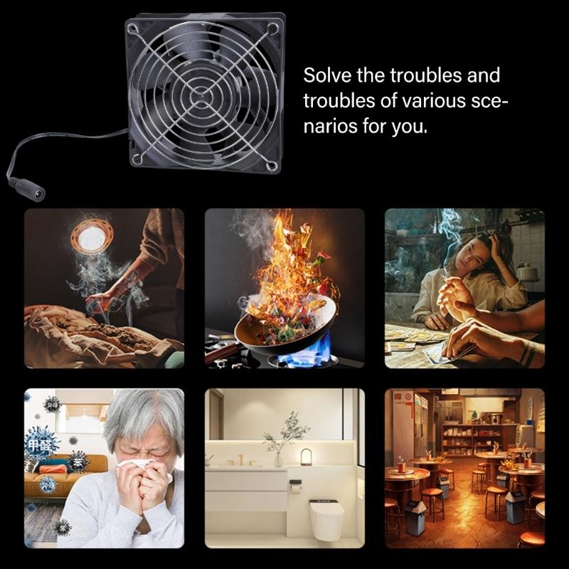 Smokes Absorber Fume Extractor Adjustable Speed Fan Pipe Duct Exhuast Fan Plastic Welding Equipment Repair Accessories