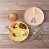 MOOMIN Lunch Divided 23cm Moomin Microwave and Dishwasher Scandinavian Day Wedding Made in Plate, Dish, Approx. Diameter, Design, Safe, Style,