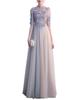 YUANYUAN Evening Banquet Long Wedding Floral Stand Short Maxi Length Women's Dress, Dress, Dress, Performance, Chorus, Host, Recital, Concert,