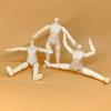 3in 4in Height Muscle Body Doll Multiple Joints BJD Doll Body Mini Body Parts  for Doll Customized