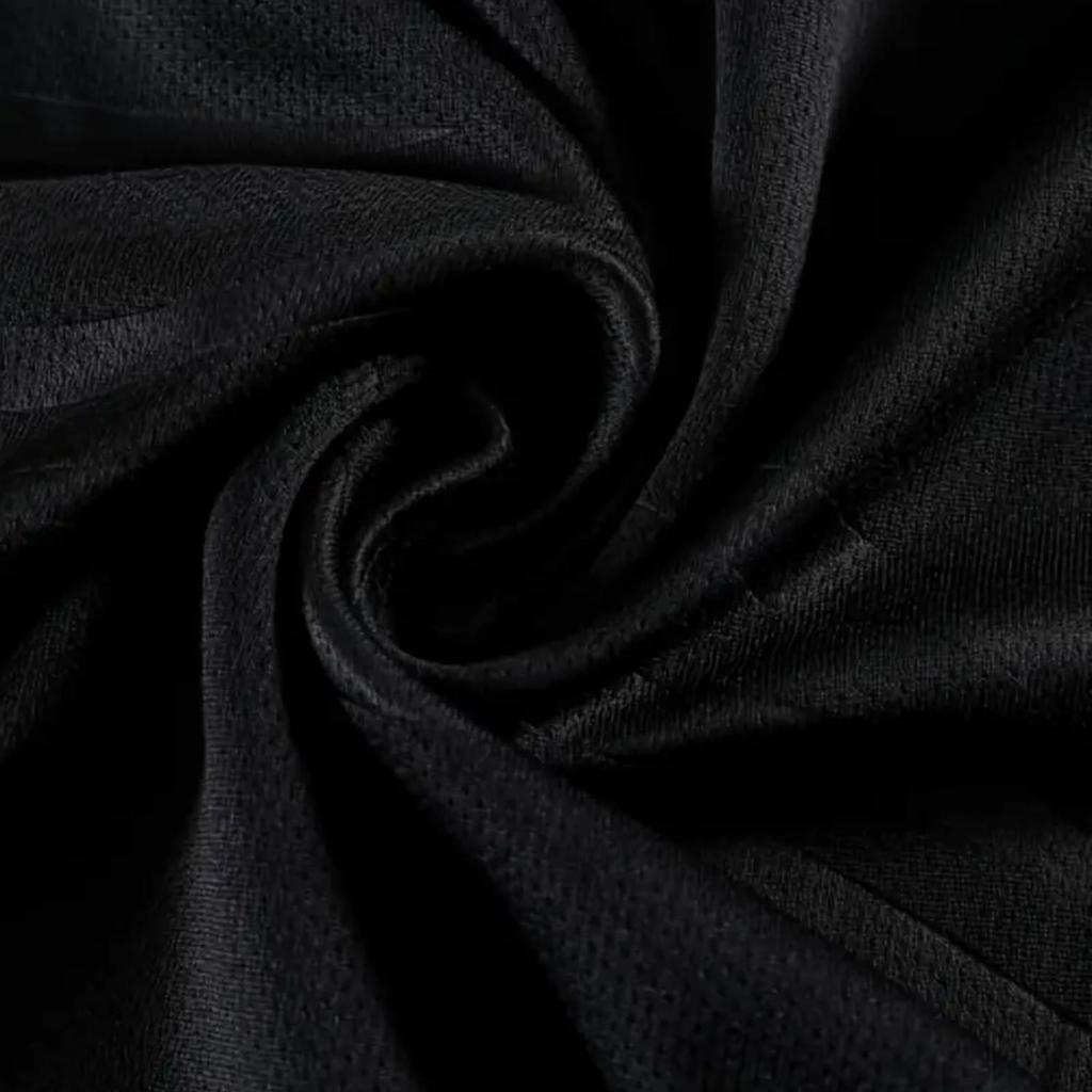 Kids Soccer Football Jersey #10 Soccer Jersey Kit Black