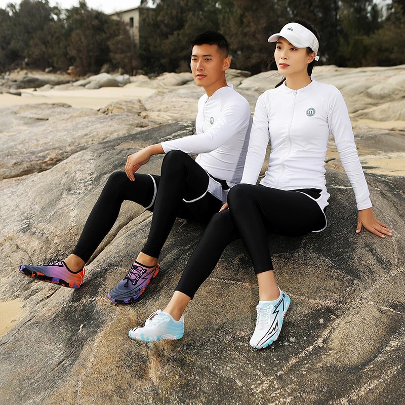 Beach Wading Shoes Water Sports Shoes Swimming Aqua Shoes Barefoot Quick Dry Wading Sneakers Fishing Boating Surfing