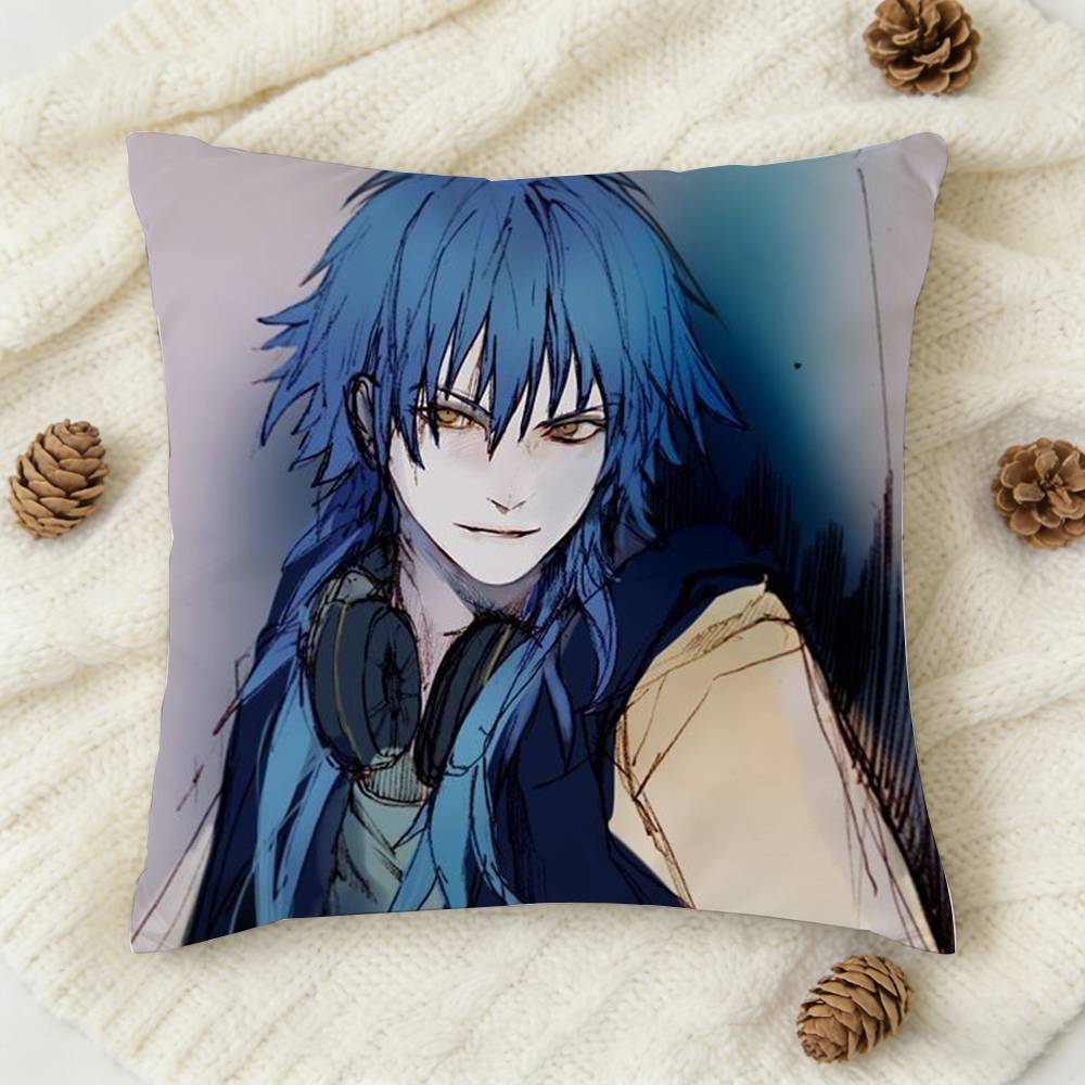 Aoba Seragaki DDRAMAtical Doublesided Printed Square Decorative Cushion Cover for Sofa Living Room Home Decor