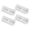 4pcs Parrots Feeder Pet Bird Hanging Food Water Bowl Pigeons Stand Cage Feeding Tools