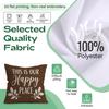 1pcs Autumn Warm Brown Floral Cushions Pillowcase Polyester Cushion Cover Throw Pillow Pillowcover Home Car Sofa Decor