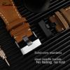 35-24mm konvexes Rindslederband Für Bell Ross B&R BR-01 BR-03 Herren Echtes Leder Uhrenarmband Silikonkautschuk Wasserdichtes Uhrenarmband