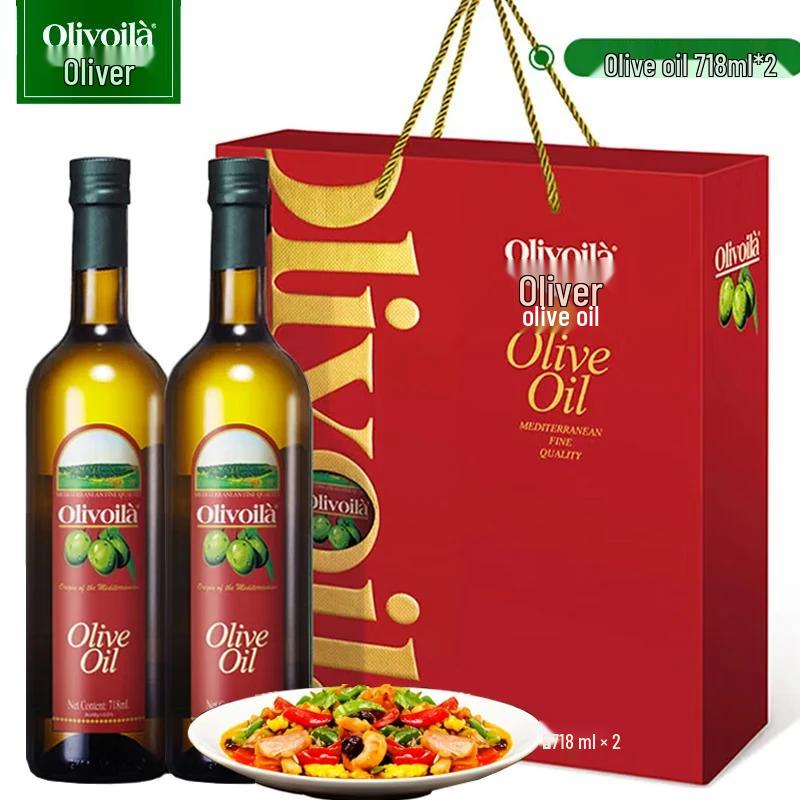 Olivoila Extra Virgin Olive Oil 2-Bottle Gift Set