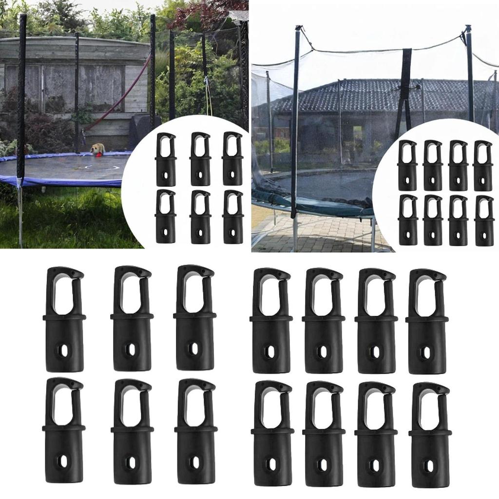 Trampoline Rod Covers Portable for Trampoline Net Hook Replacement Maintenance Spare Parts Protection Trampoline Net Pole Caps