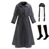 2026 Girls Role Play Coats Wedn Costume Dress Set Gothic Clothing Halloween Cosplay Party Dress Up Suit Girls Gift