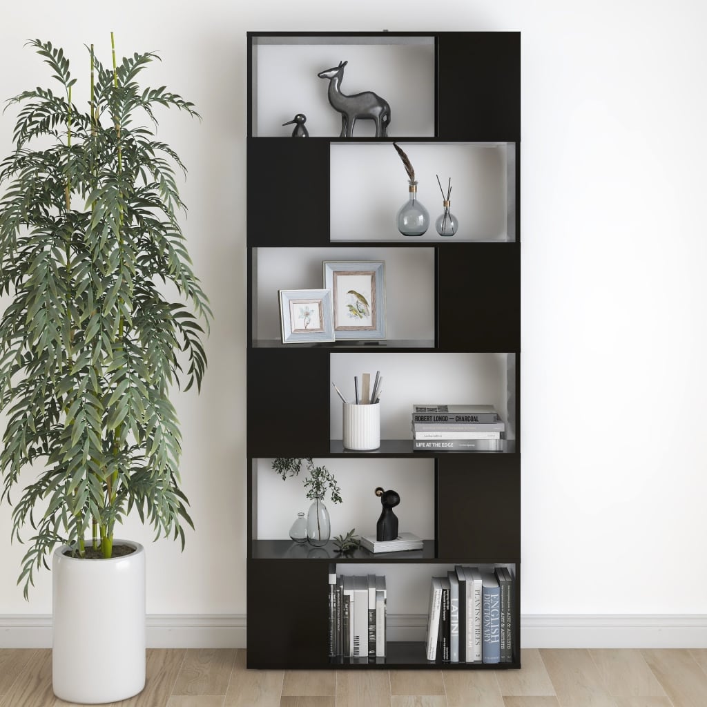Modernes kreatives Bücherregal, aufrechtes Bücherregal für das Arbeitszimmer, Ausstellungsregal für Wohnzimmerdekoration, 80x24x186 cm