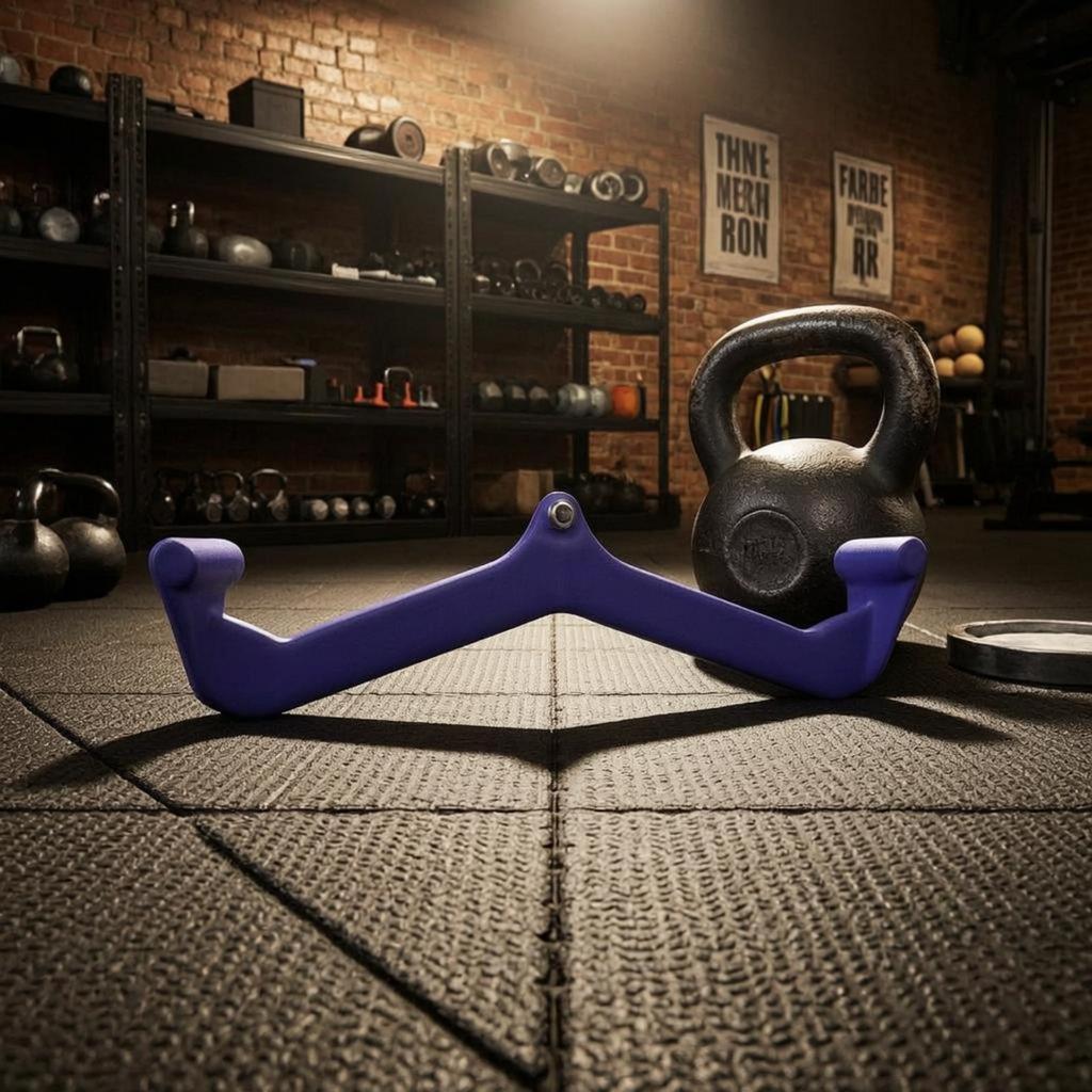 Gym Pull Handle Fitness Grip Bar Cable Pulley for Bodybuilding Pulleys