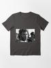 Françoise Hardy Johnny Hallyday (Françoise Hardy in the Background) Essential T-Shirt
