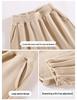 Women's 2024 Double-Sided Fleece Tracksuit: Cozy Yoga Jacket & Casual Warm Pants for Autumn/Winter Fitness.