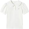 Girls' Cool Touch Puff Sleeve Polo T-Shirt