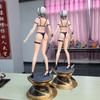 Swimwear Series 2B 1/4 Scale Anime Figure Double Head Sculpt 52cm Featuring Foundation ABS Anime Collection Giant Statue Present Model