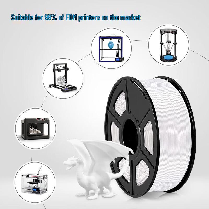 PRINT-RITE 1.75mm PETG 3D Printer Filament, 1KG
