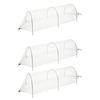 Garden Row Insect Netting Pop Up Garden Bed Tunnel Net with Drawstring Vegetable Rows Netting Insect And Bird Protection for Vegetables Fruits