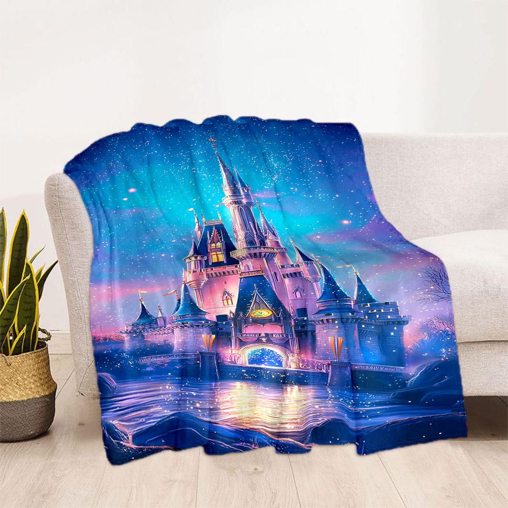 Winter Snowman Adventure Blanket Soft Warm Cozy Suitable for Seaside Chair Couch Four Seasons Universal Warmthful Decor