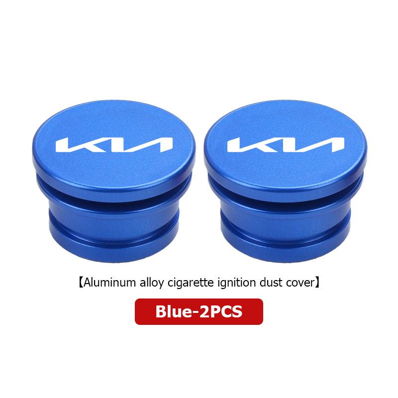 ADX3 Car Cigarette Lighter Cap Aluminum Alloy Auto Accessories For KIA Cerato Soul Venga Forte Spectra Sedona Niro Cadenza
