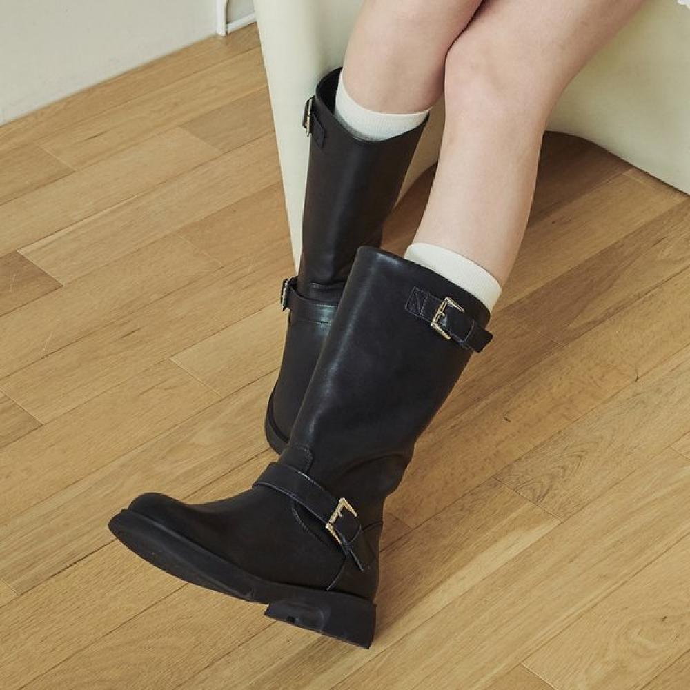 

Elizabeth Stewart Biker Half Boots 2 Types 37750 half/black/225