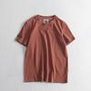 Export Short Sleeve Label Cutting Original Order Men's 100% Cotton T-shirt