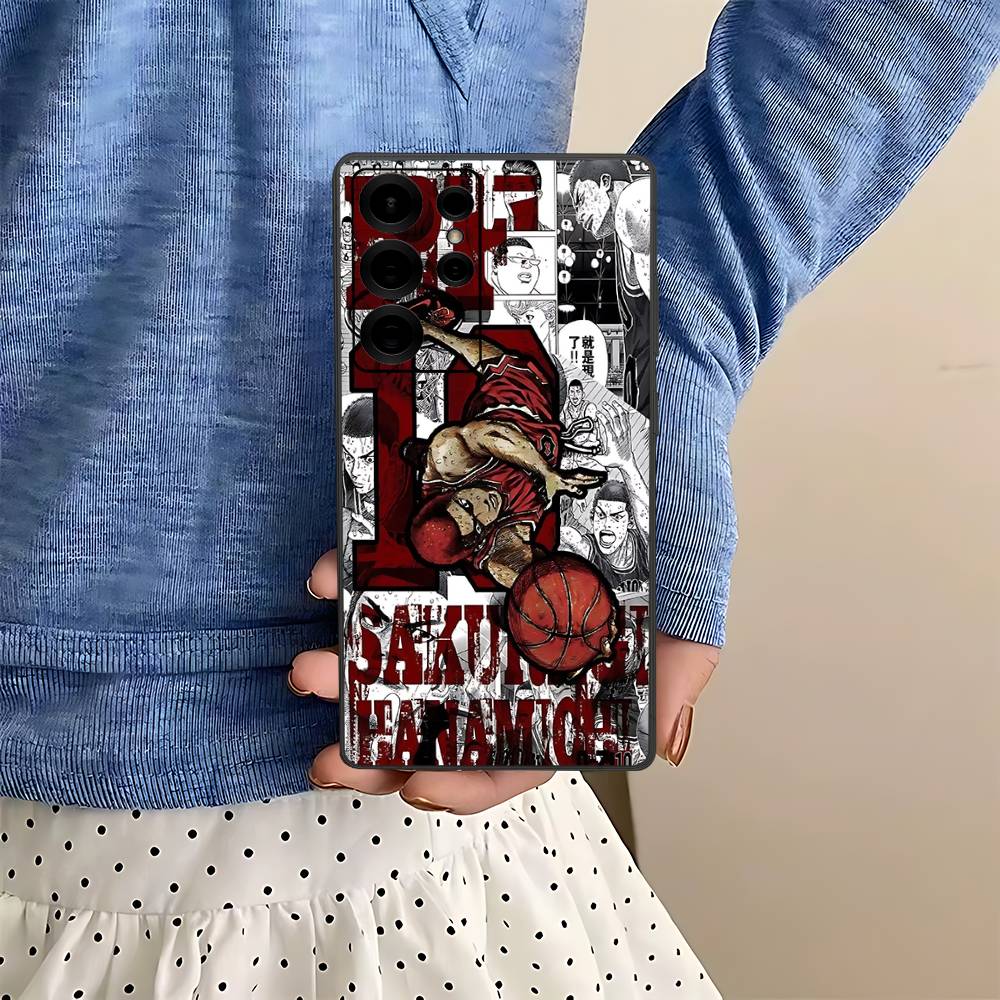 Slam Dunk Phone Case For Samsung S 24 Fe 25 Ultra Plus 20 Lite 21 30 22 23 24 22 Ultra 5G Fundas