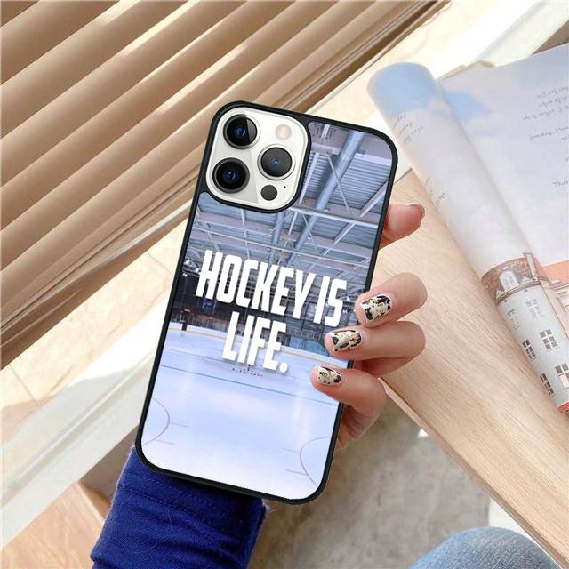 Ice Hockey Rink Phone Case For iPhone 17 Air 15 16 Cover 14 13 Pro Max 12 11 Pro Max Max Plus Coque Shell