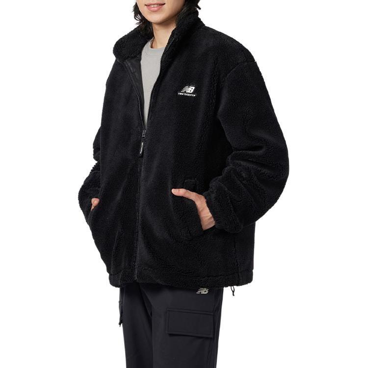 New Balance Logo Warm Winter Jacket Black MDD4N011-BK