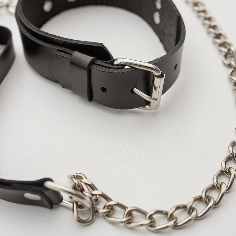Women's Body Belly Band Neck Drawstring Collar Fetish Couple Game Role Play Props