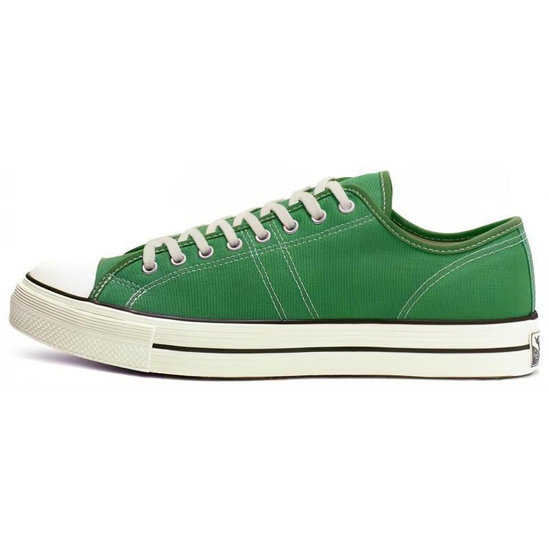 

Converse Lucky Star Round-toe Lace-up Low-Top Canvas Shoes Unisex Green 35.5