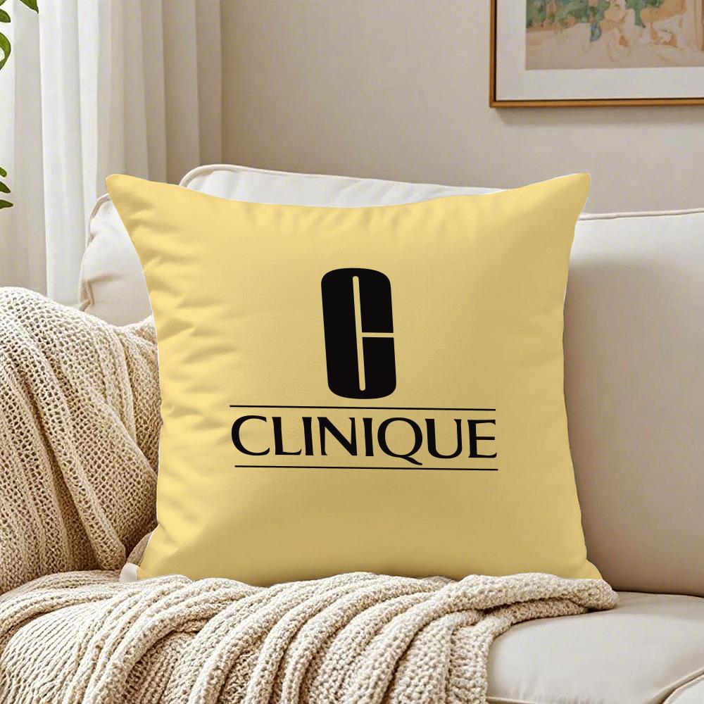 

Fashion Beauty Brand CClinique Cushion Cover Pillowcase Antidustmite living Room Sofa Decor Cushion Room 30X30cm