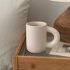 Elegant Table Ivory and Dot Mug (Matte Cafe Cup Gift for Newlyweds)