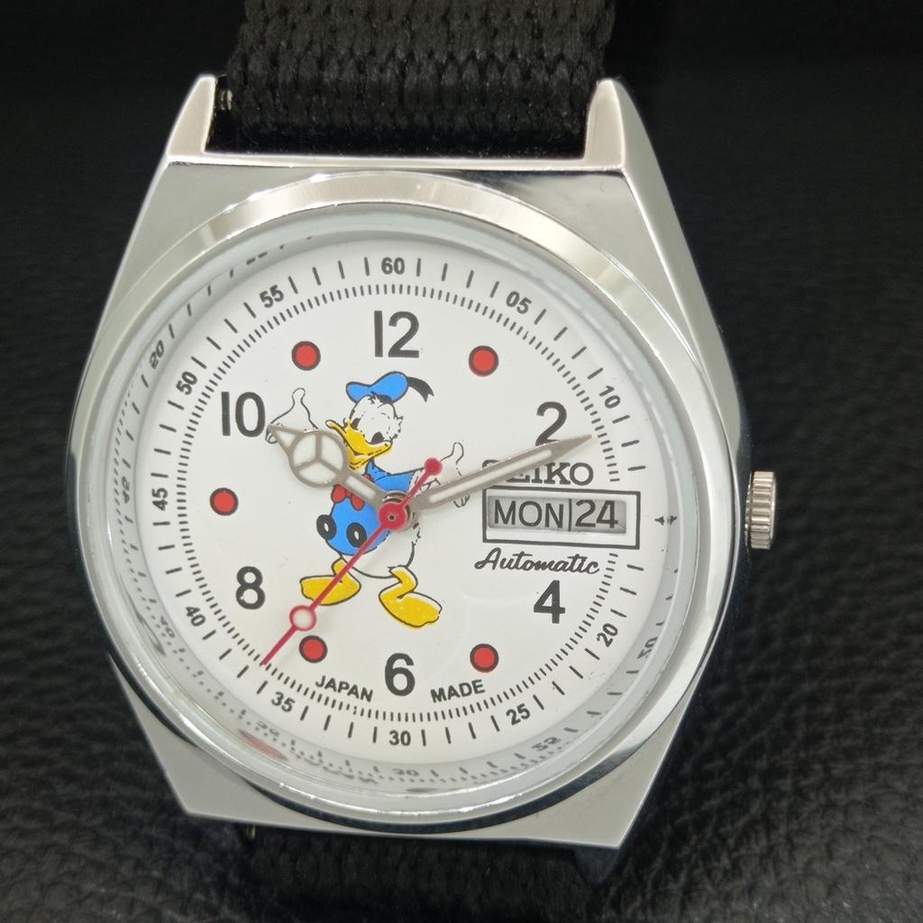 REFURBISHED SEIKO AUTOMATIC 6309A VINTAGE JAPAN MENS WHITE DIAL WATCH a442994-1