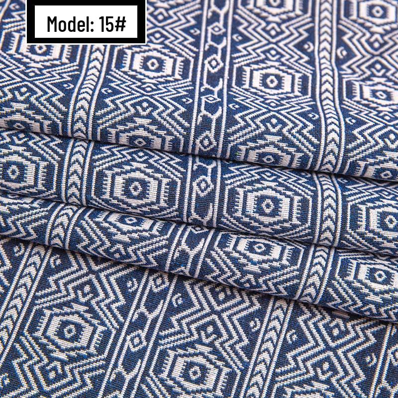 Yunnan Lijiang Ethnic-Style Cotton Linen Tablecloth – Retro Bohemian Decor.