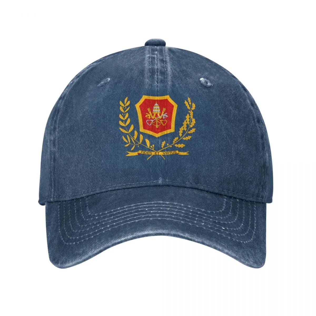 The best product for you Vatican City Gendarmerie Corps - Corpo della Gendarmeria dello Stato della Citt&agrave; del Vaticano Baseball Cap marineblauwe kleur