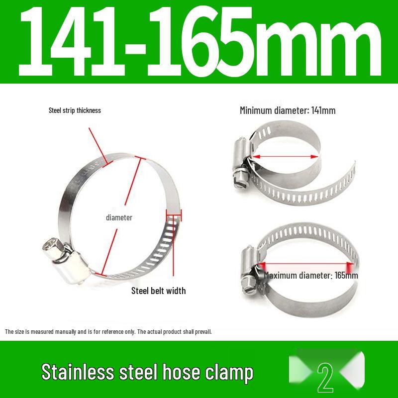 201 Edelstahl Schlauchschelle für Rohre