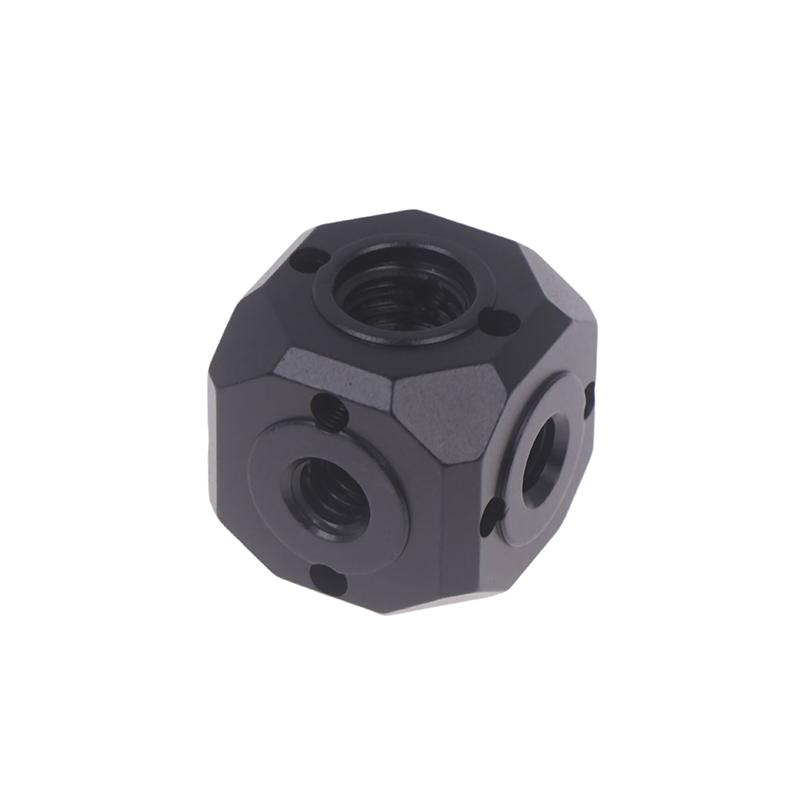 Універсальний адаптер з гвинтовим отвором для штатива Magic Cubic Mount для чарівної руки, спалаху, відеоблогу, відеозаповнювального світла, мікрофона, подовжувальна монтажна головка