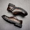 Leather Fashion Leather Shoes Men'S Foot Retro Business Shoes Versatile One-Pedal Casual Breathable Soft-Soled Shoes