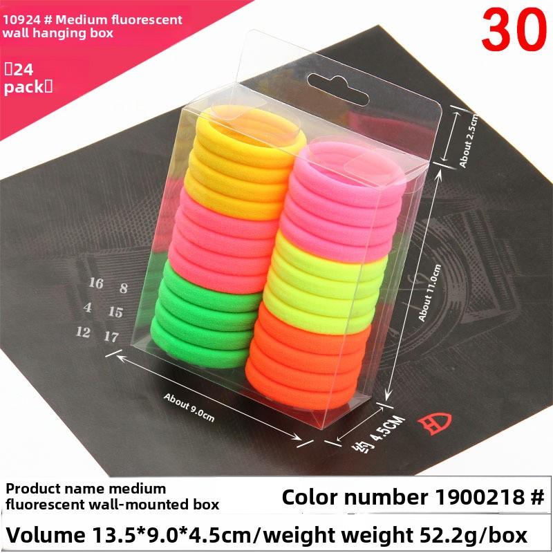 

Высокоэластичная Повязка-полотенце для волос в коробке Свежая Хёна Красочная резинка-полотенце для волос Резинка конфетного цвета