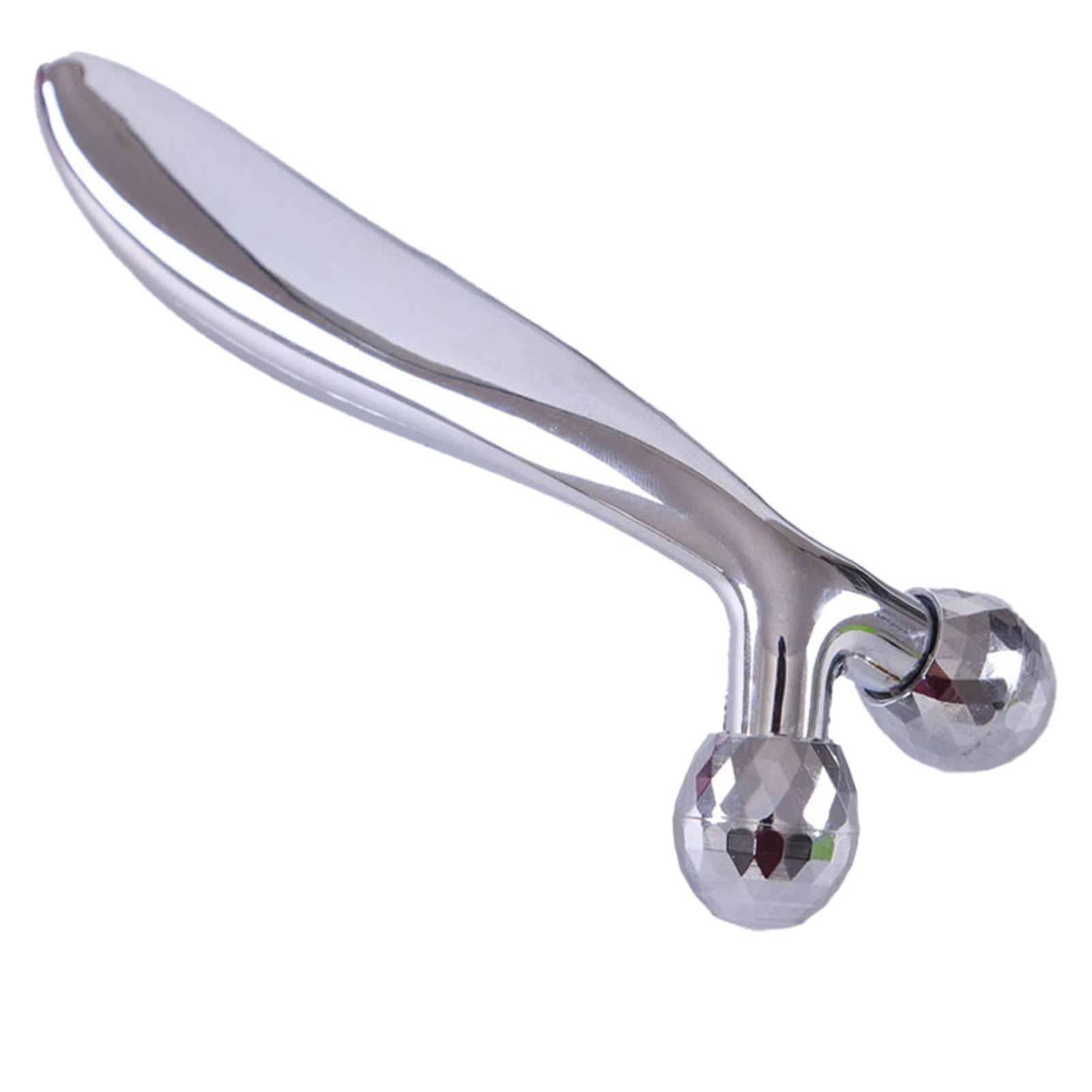 

3D Roller Face Massager Y Shape 360 Rotate Thin Body Slimming Shaping Muscles Relaxation Wrinkle Remover Facial Massager Tools