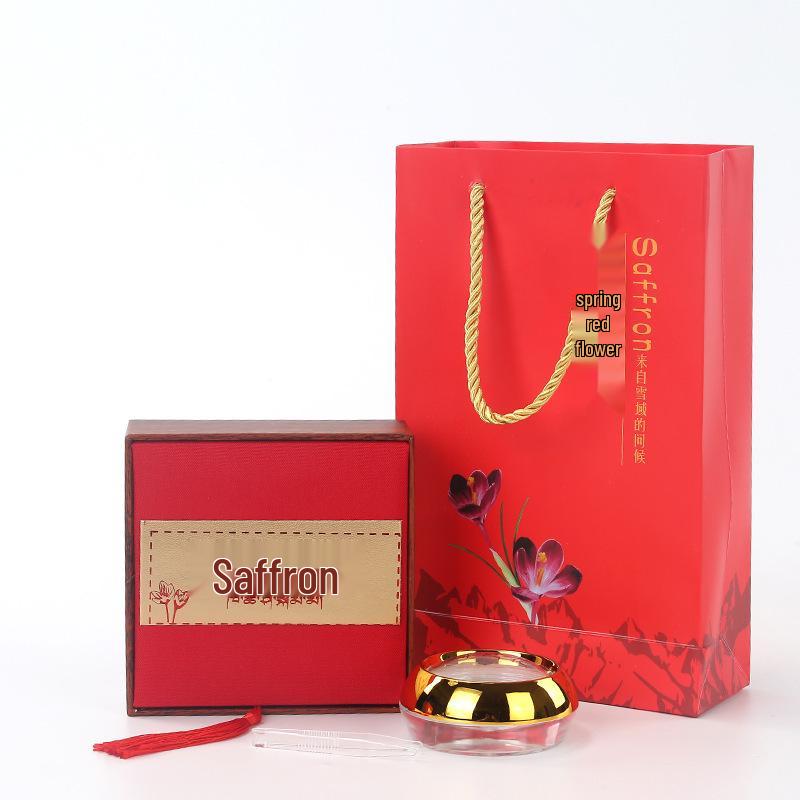 

Acrylic Saffron Gift Box with Tassel for Single/Double Bottle or Jar
