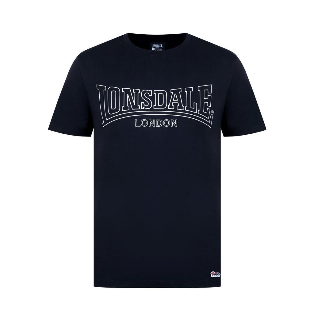 Lonsdale Geometrisches Logo T-Shirt für Herren