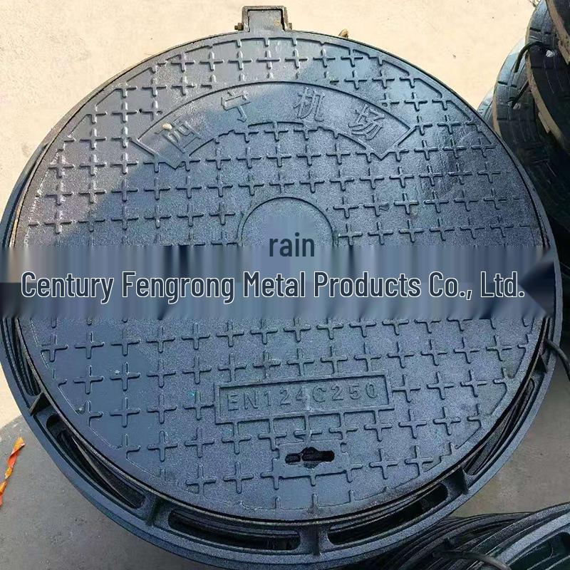 Ductile Iron D400 Circular Manhole Cover for Sewage and Rainwater