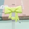 Silicone Bow Tie Straw Cap & Dust Cover for 10mm Straw