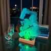 New Underwater World High-end Home Decoration, Atmosphere Luminous Ocean Series Resin Solid Wood Ornaments Festival Gifts