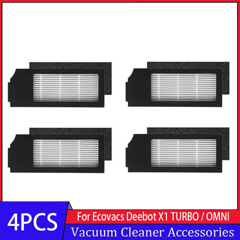 

New Dust Box Dust Bin Container Parts For ECOVACS Deebot X1 TURBO/OMNI Vaccum Cleaner Dustbin Box with Filter Accessories
